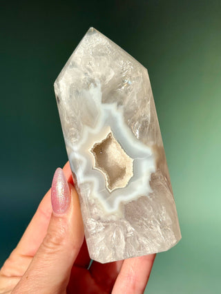 DRUZY AGATE TOWER - EXCLUSIVE QUALITY (19) The Crystal Avenues 