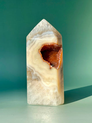 DRUZY AGATE TOWER - EXCLUSIVE QUALITY (20) The Crystal Avenues 