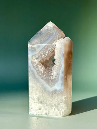 DRUZY AGATE TOWER - EXCLUSIVE QUALITY (21) The Crystal Avenues 