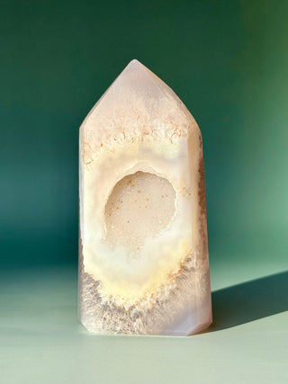 DRUZY AGATE TOWER - EXCLUSIVE QUALITY (22) The Crystal Avenues 