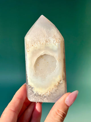 DRUZY AGATE TOWER - EXCLUSIVE QUALITY (22) The Crystal Avenues 