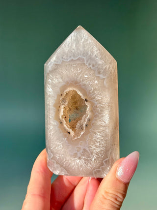 DRUZY AGATE TOWER - EXCLUSIVE QUALITY (23) The Crystal Avenues 