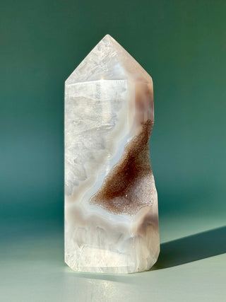 DRUZY AGATE TOWER - EXCLUSIVE QUALITY (24) The Crystal Avenues 
