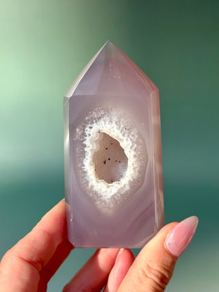 DRUZY AGATE TOWER - EXCLUSIVE QUALITY (25) The Crystal Avenues 