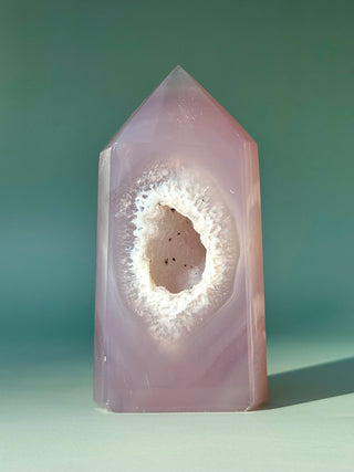 DRUZY AGATE TOWER - EXCLUSIVE QUALITY (25) The Crystal Avenues 