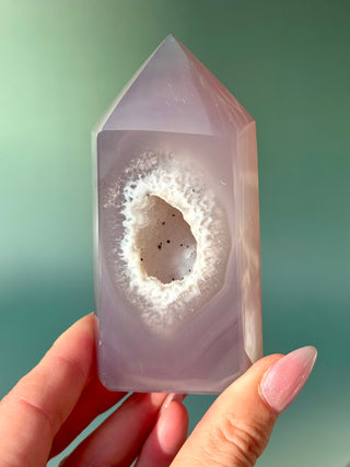 DRUZY AGATE TOWER - EXCLUSIVE QUALITY (25) The Crystal Avenues 