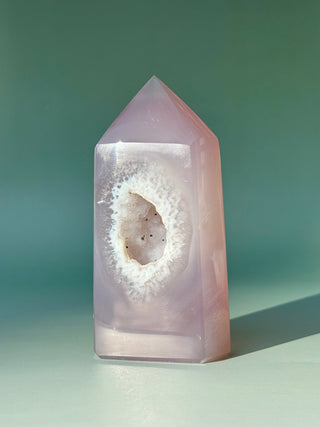 DRUZY AGATE TOWER - EXCLUSIVE QUALITY (25) The Crystal Avenues 