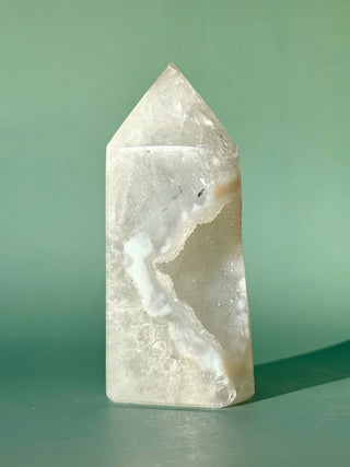 DRUZY AGATE TOWER - EXCLUSIVE QUALITY (29) The Crystal Avenues 