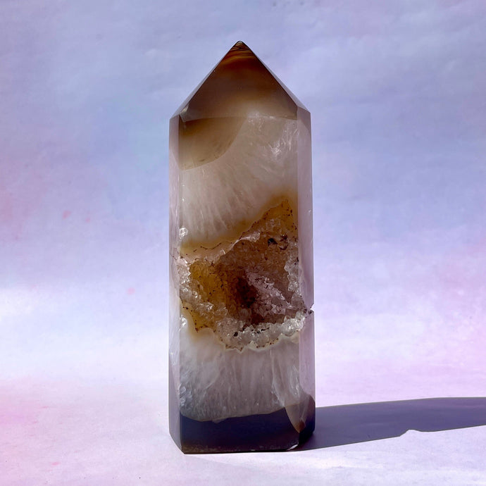 DRUZY AGATE TOWER - EXCLUSIVE QUALITY (3) The Crystal Avenues 