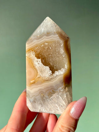 DRUZY AGATE TOWER - EXCLUSIVE QUALITY (30) The Crystal Avenues 