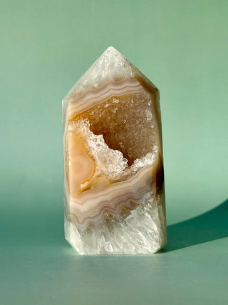 DRUZY AGATE TOWER - EXCLUSIVE QUALITY (30) The Crystal Avenues 