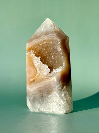 DRUZY AGATE TOWER - EXCLUSIVE QUALITY (30) The Crystal Avenues 