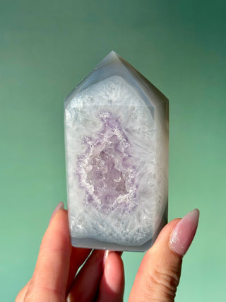 DRUZY AGATE TOWER - EXCLUSIVE QUALITY (31) The Crystal Avenues 