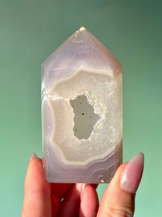 DRUZY AGATE TOWER - EXCLUSIVE QUALITY (32) The Crystal Avenues 