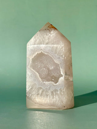 DRUZY AGATE TOWER - EXCLUSIVE QUALITY (33) The Crystal Avenues 