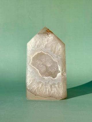 DRUZY AGATE TOWER - EXCLUSIVE QUALITY (33) The Crystal Avenues 