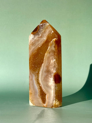 DRUZY AGATE TOWER - EXCLUSIVE QUALITY (5) The Crystal Avenues 