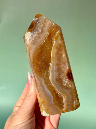 DRUZY AGATE TOWER - EXCLUSIVE QUALITY (5) The Crystal Avenues 