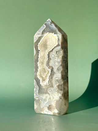 DRUZY AGATE TOWER - EXCLUSIVE QUALITY (7) The Crystal Avenues 