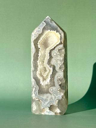 DRUZY AGATE TOWER - EXCLUSIVE QUALITY (7) The Crystal Avenues 