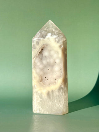 DRUZY AGATE TOWER - EXCLUSIVE QUALITY (8) The Crystal Avenues 