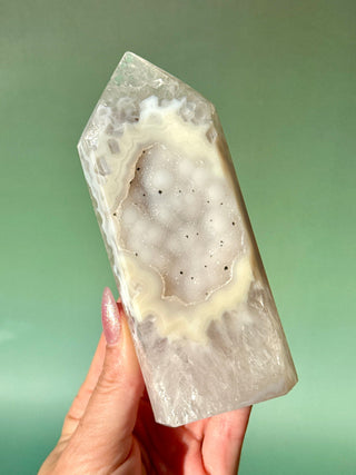 DRUZY AGATE TOWER - EXCLUSIVE QUALITY (8) The Crystal Avenues 