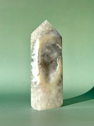 DRUZY AGATE TOWER - EXCLUSIVE QUALITY (9) The Crystal Avenues 