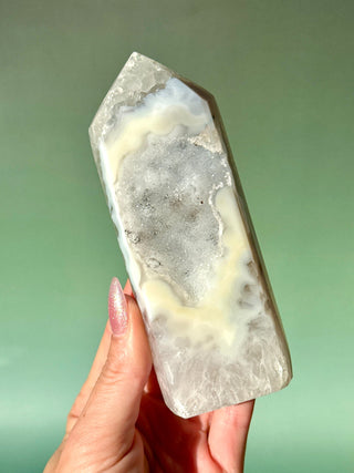 DRUZY AGATE TOWER - EXCLUSIVE QUALITY (9) The Crystal Avenues 
