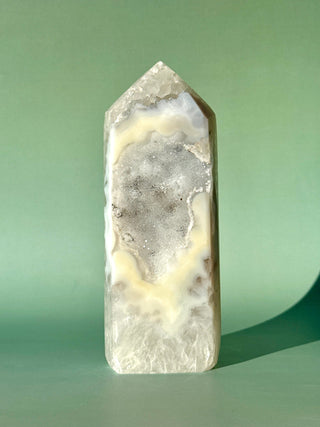 DRUZY AGATE TOWER - EXCLUSIVE QUALITY (9) The Crystal Avenues 