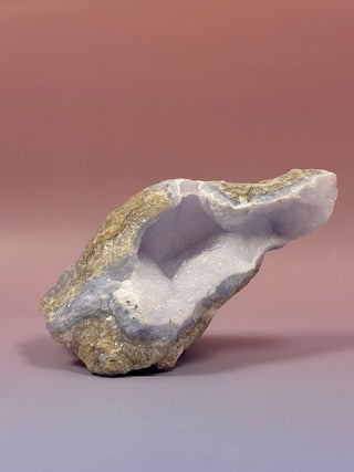 DRUZY BLUE LACE AGATE (1) Raw Crystal The Crystal Avenues 