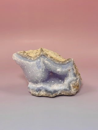 DRUZY BLUE LACE AGATE (5) Raw Crystal The Crystal Avenues 