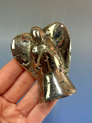 DRUZY PYRITE ANGEL (2) Angel The Crystal Avenues 