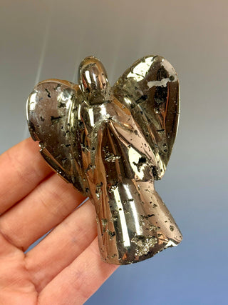 DRUZY PYRITE ANGEL (3) Angel The Crystal Avenues 