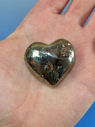 DRUZY PYRITE HEART (11) Heart The Crystal Avenues 