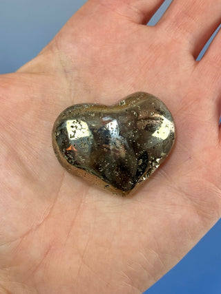DRUZY PYRITE HEART (13) Heart The Crystal Avenues 