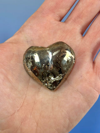 DRUZY PYRITE HEART (8) Heart The Crystal Avenues 