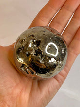 Load image into Gallery viewer, DRUZY PYRITE SPHERE (2) Raw Crystal The Crystal Avenues 
