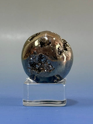 DRUZY PYRITE SPHERE (5) Raw Crystal The Crystal Avenues 