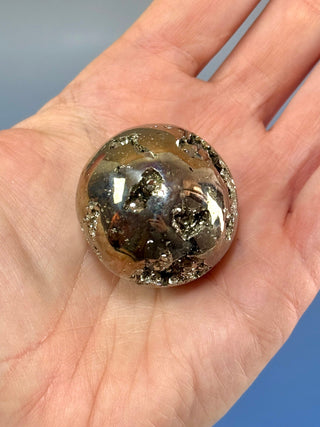 DRUZY PYRITE SPHERE (5) Raw Crystal The Crystal Avenues 
