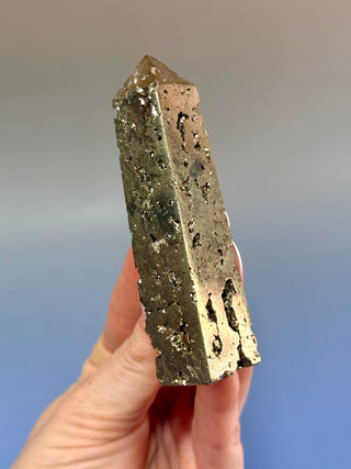 DRUZY PYRITE TOWER (1) Raw Crystal The Crystal Avenues 
