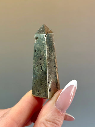 DRUZY PYRITE TOWER (12) Raw Crystal The Crystal Avenues 