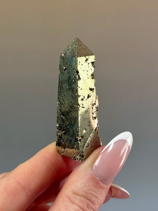 DRUZY PYRITE TOWER (13) Raw Crystal The Crystal Avenues 