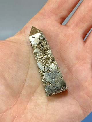 DRUZY PYRITE TOWER (13) Raw Crystal The Crystal Avenues 