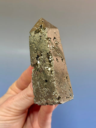 DRUZY PYRITE TOWER (2) Raw Crystal The Crystal Avenues 