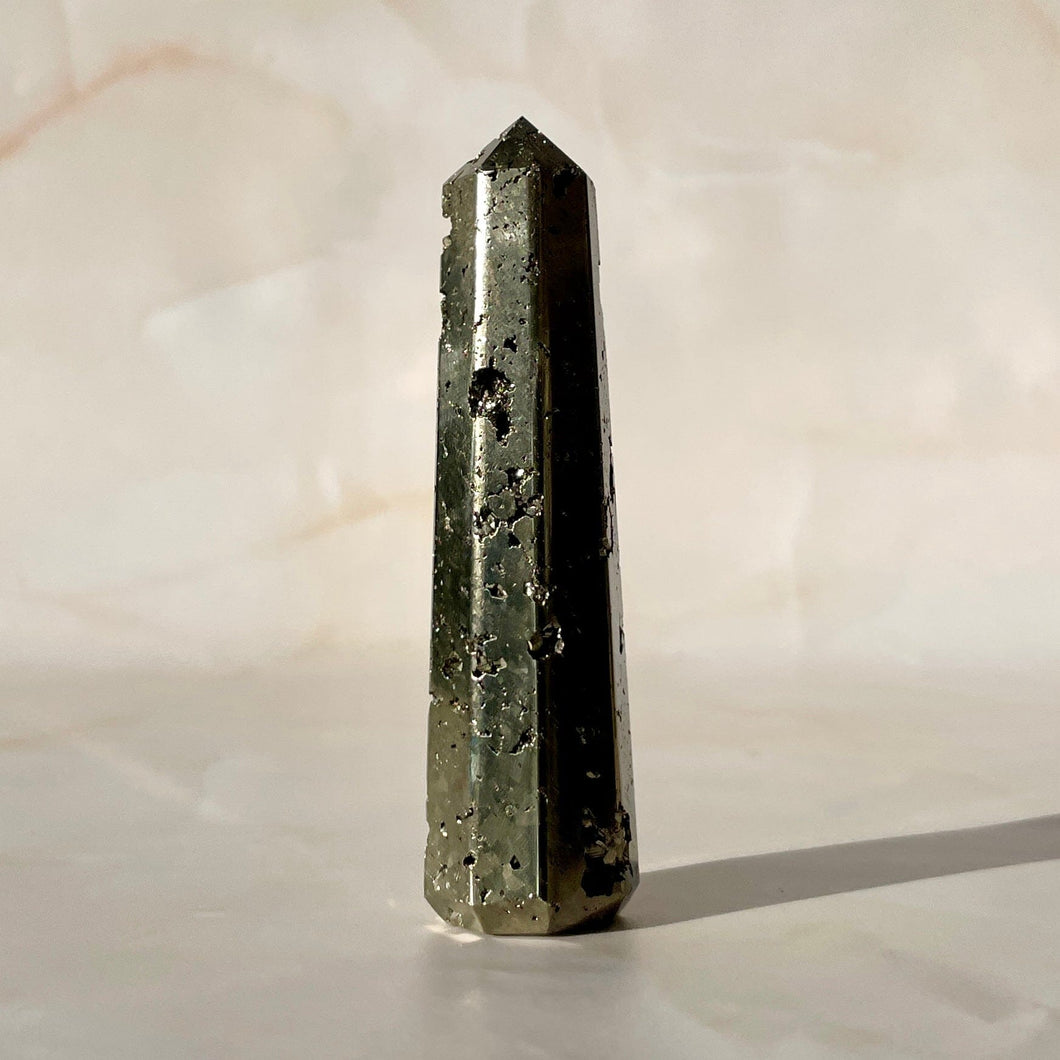 DRUZY PYRITE TOWER (3) Raw Crystal The Crystal Avenues 