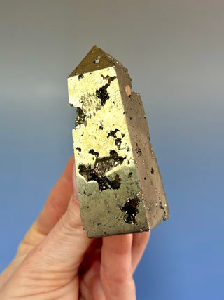 DRUZY PYRITE TOWER (4) Raw Crystal The Crystal Avenues 