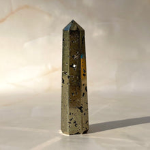 Load image into Gallery viewer, DRUZY PYRITE TOWER (4) Raw Crystal The Crystal Avenues 
