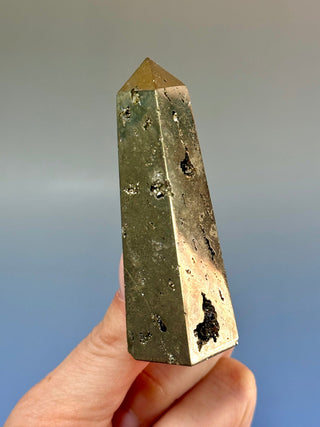 DRUZY PYRITE TOWER (5) Raw Crystal The Crystal Avenues 