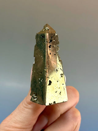 DRUZY PYRITE TOWER (9) Raw Crystal The Crystal Avenues 