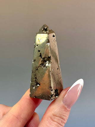 DRUZY PYRITE TOWER (9) Raw Crystal The Crystal Avenues 